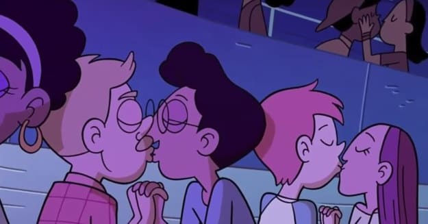 Disney Just Aired The First Same Sex Cartoon Kiss In Netw