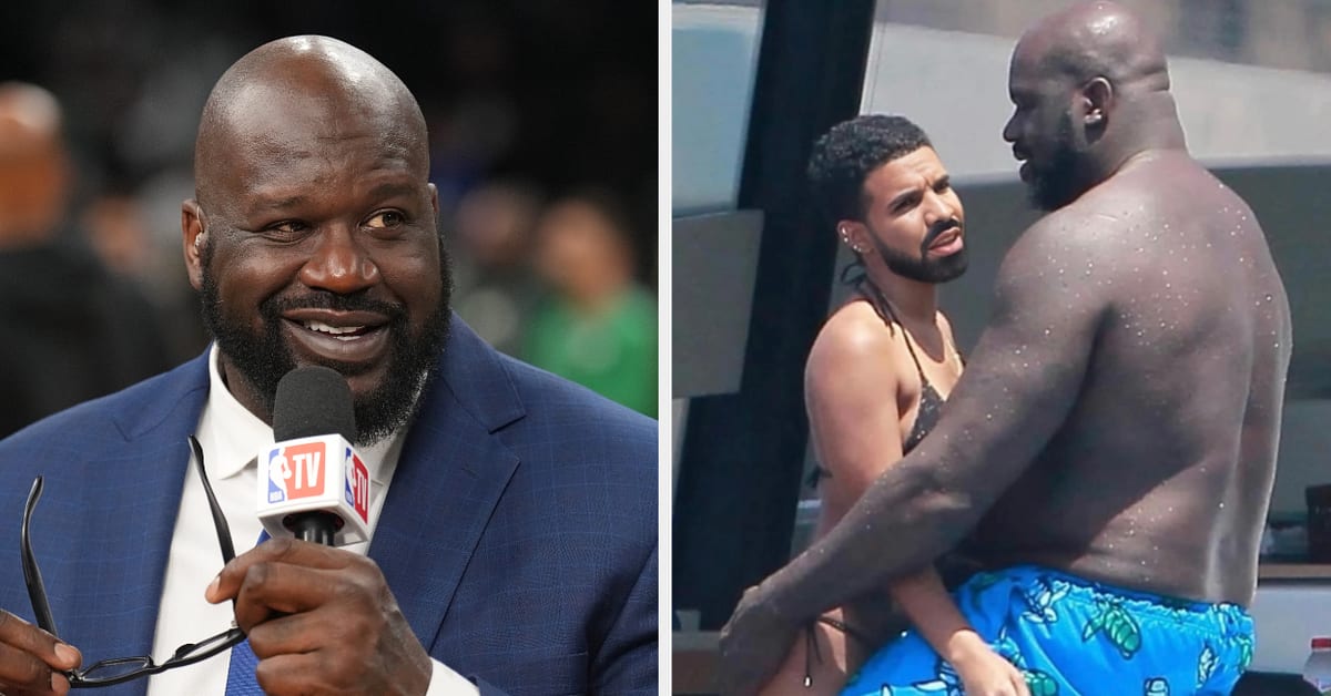 Shaq Trolls Drake With Edited Bbl Drizzy Bikini Photo