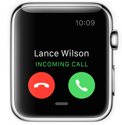can you answer calls on apple watch gps
