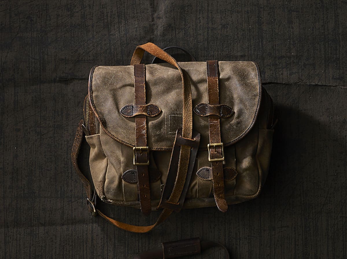 Filson Restoration Department Uses the Brand's Vintage Materials to Create OneofaKind Items