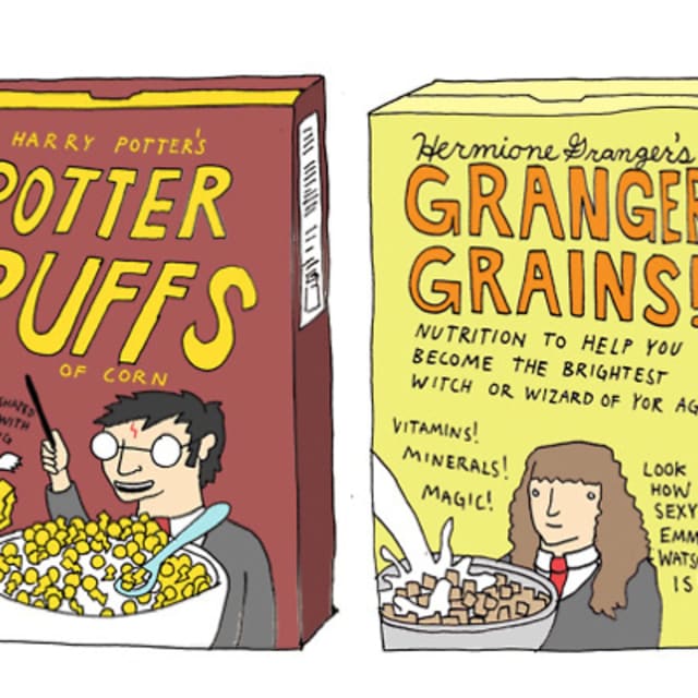 Magic Harry Potter Cereal Boxes Complex