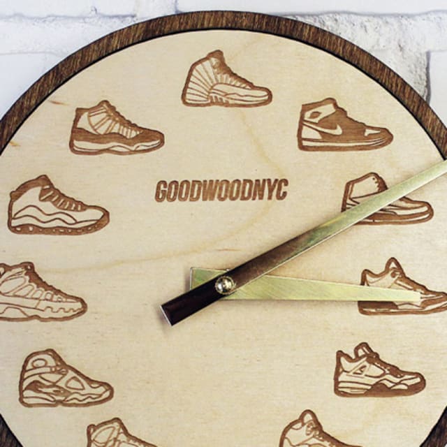 GoodWood's Air Jordan clock. Complex