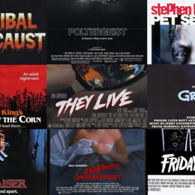 The 25 Best Horror Movie Posters Of the '80s  Complex