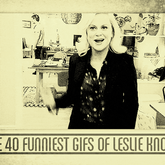 Leslie Knope GIF 3 The 40 Funniest GIFs of Leslie Knope Complex