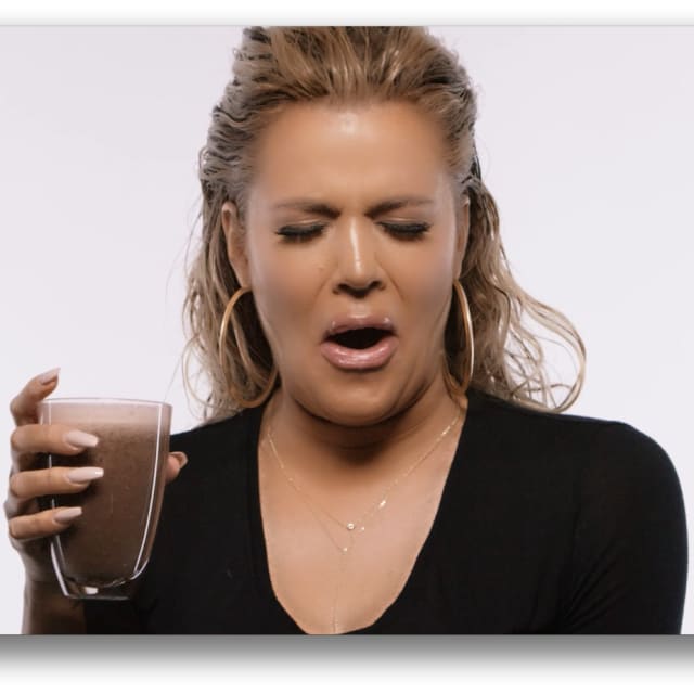 Khloé Kardashian Pounds Protein Shakes for a Taste Test | Complex UK