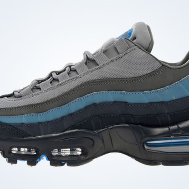 Nike air max 95 blue and grey clearance