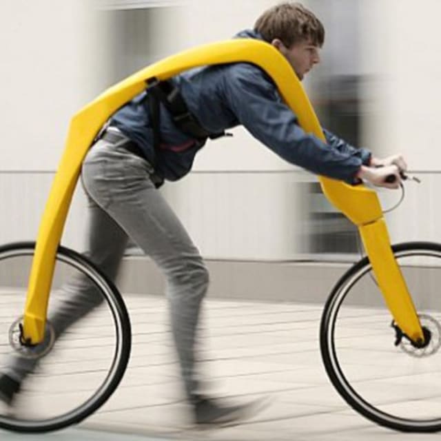 sitting bicycle pedals