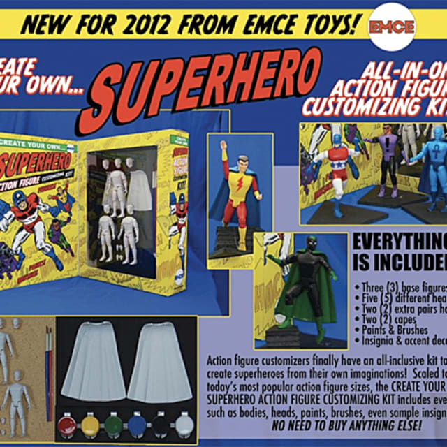 create your own action figure kit