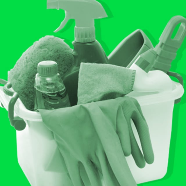 Sprinkle baking soda on your couch to get rid of stink. Vaccuum it off