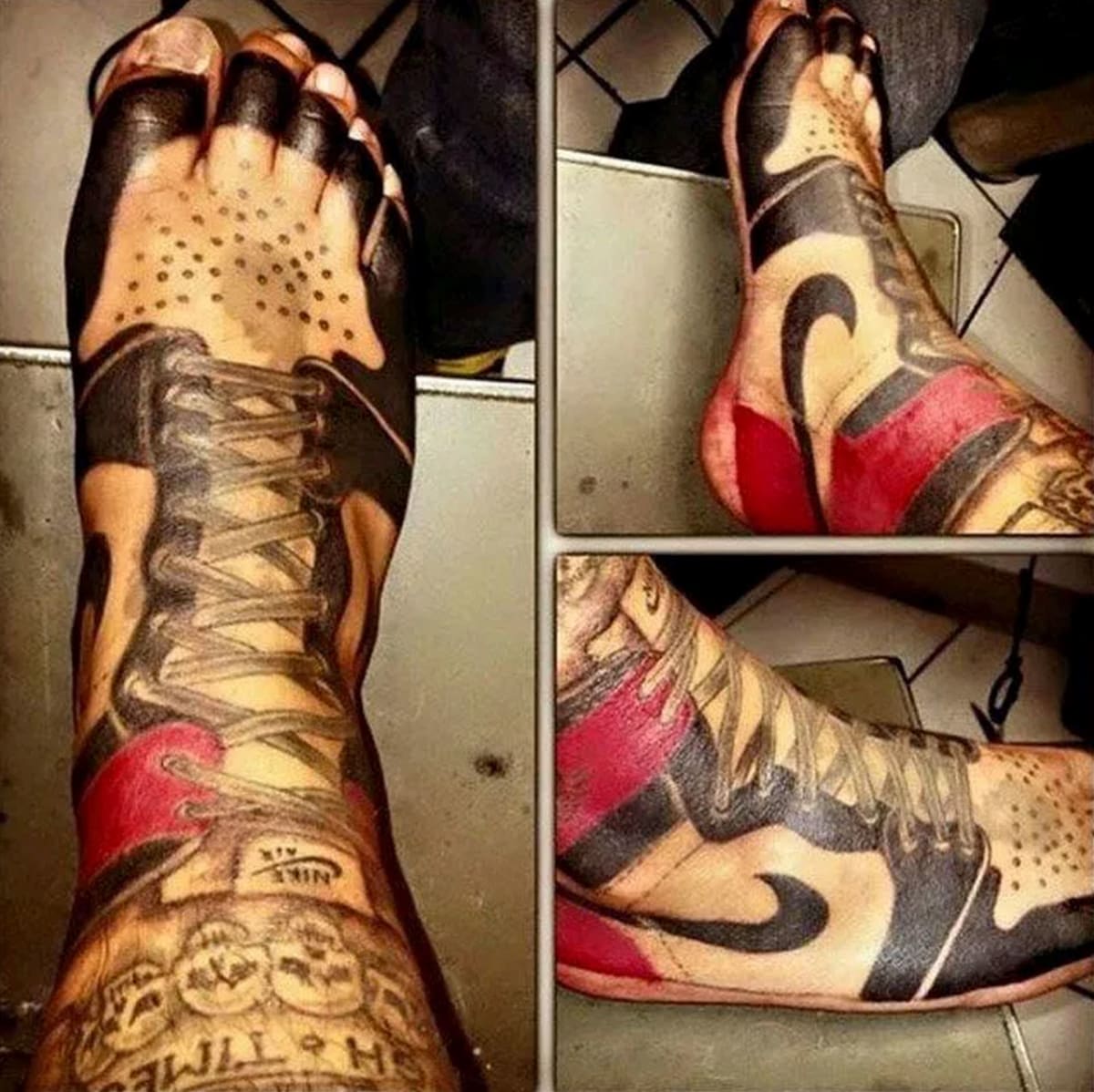 the worst air jordan tattoo of all time complex the worst air jordan tattoo of all time complex