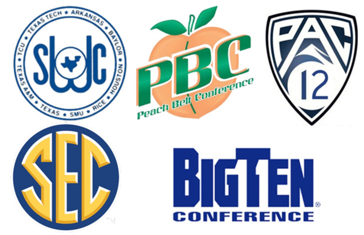pac 10 Gallery The Best NCAA Conference Logos Complex