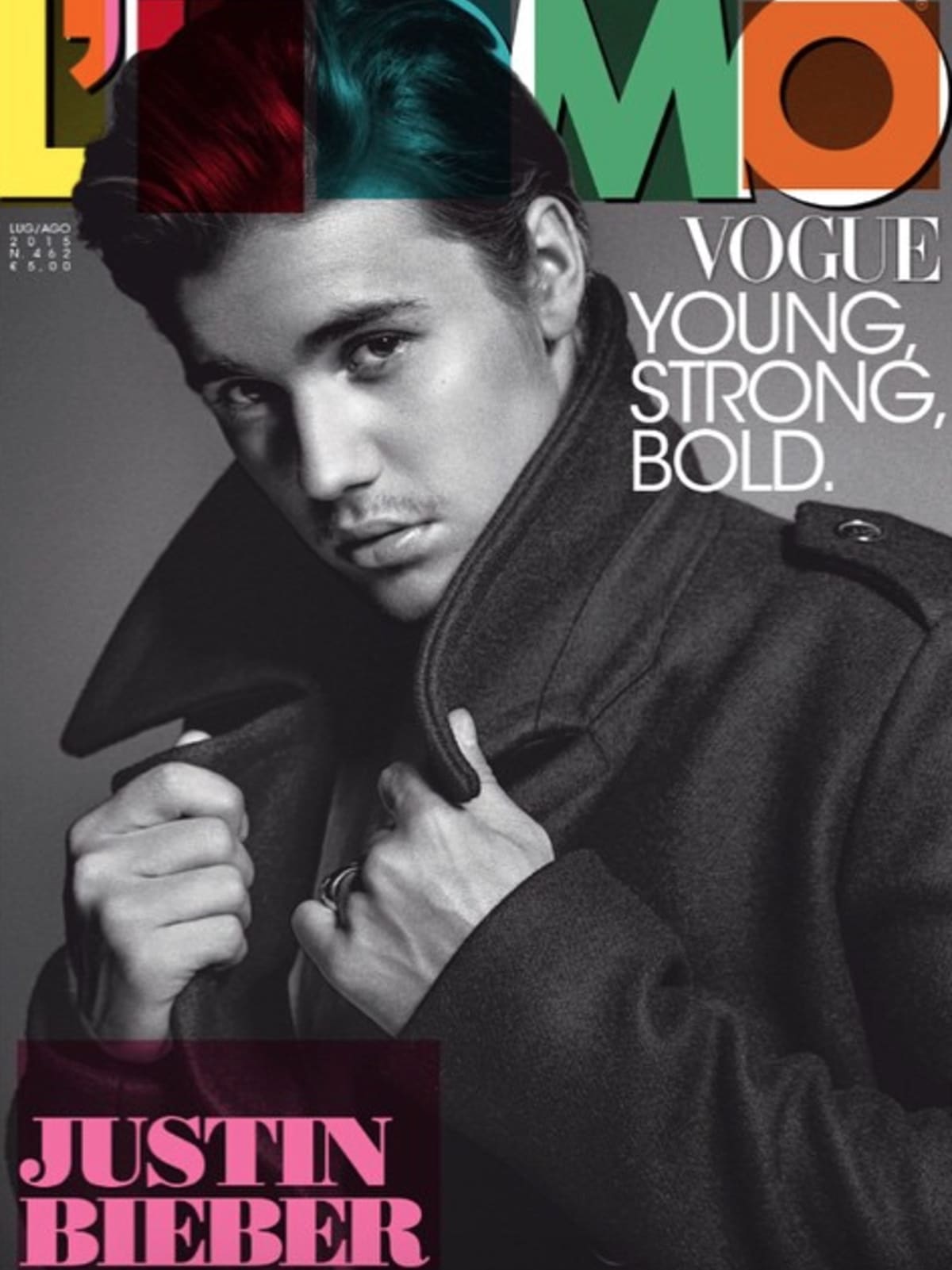Justin Bieber Covers 'Vogue Italia' | Complex1200 x 1601