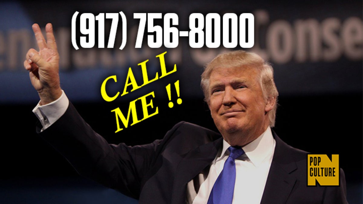 Call Donald Trump, If You're Into That Sort of Thing | Complex