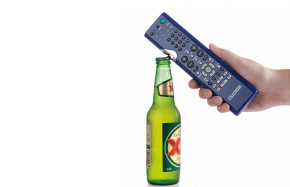 Remote Control With BuiltIn Bottle Opener Complex