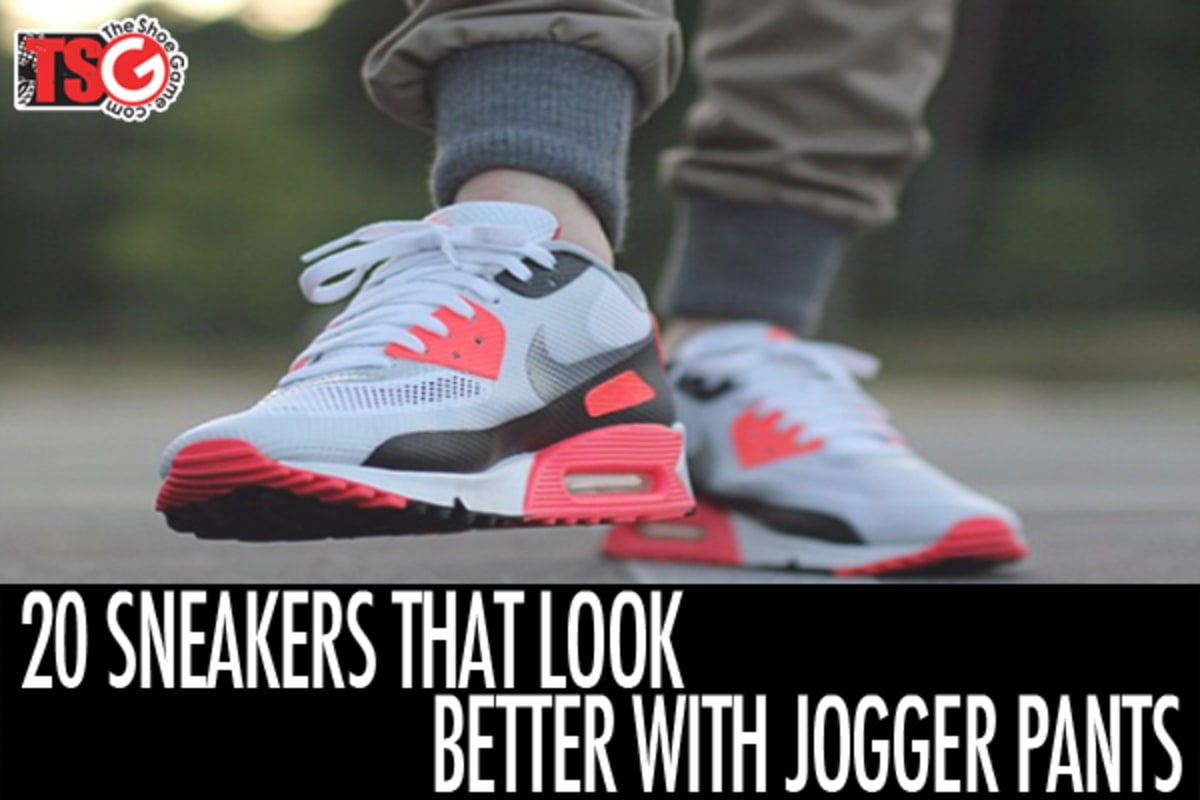 jogger pants with sneakers