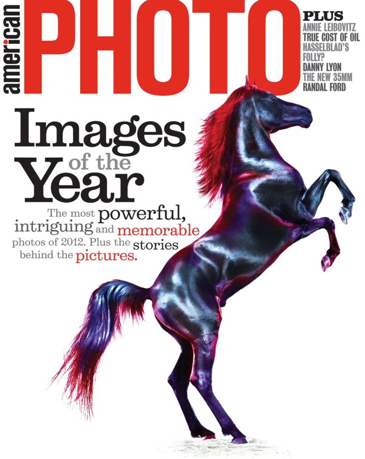 Jill Greenberg's "Horses" Photograph Covers American Photo Magazine