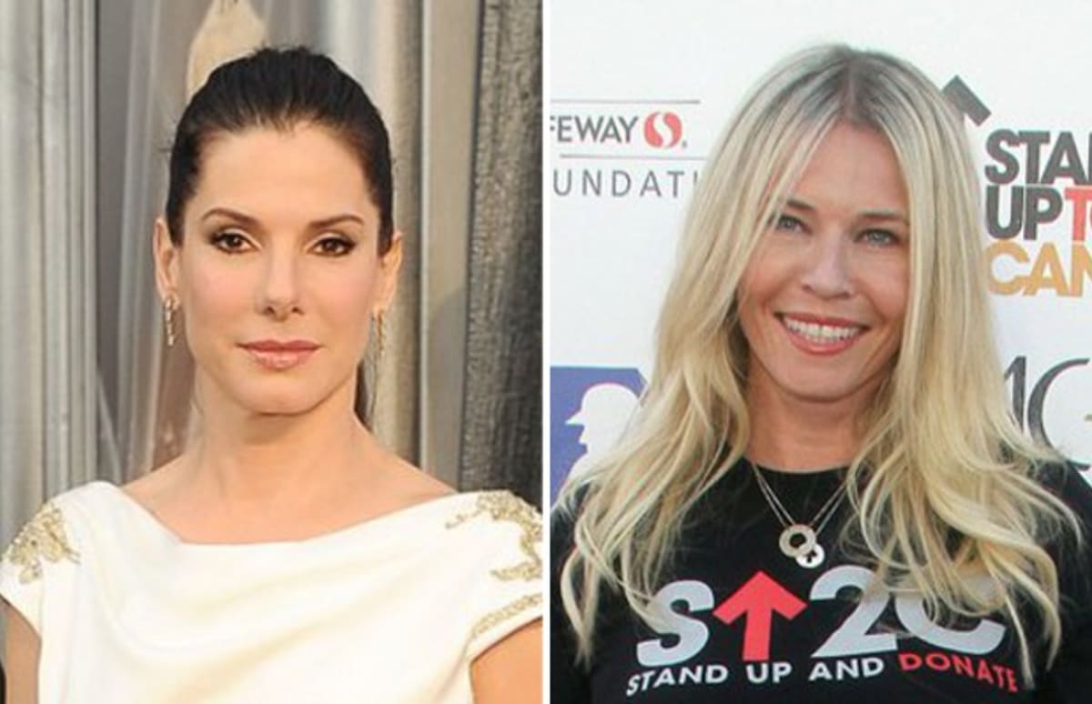 Watch Sandra Bullock And Chelsea Handler Take A Naked Shower Together