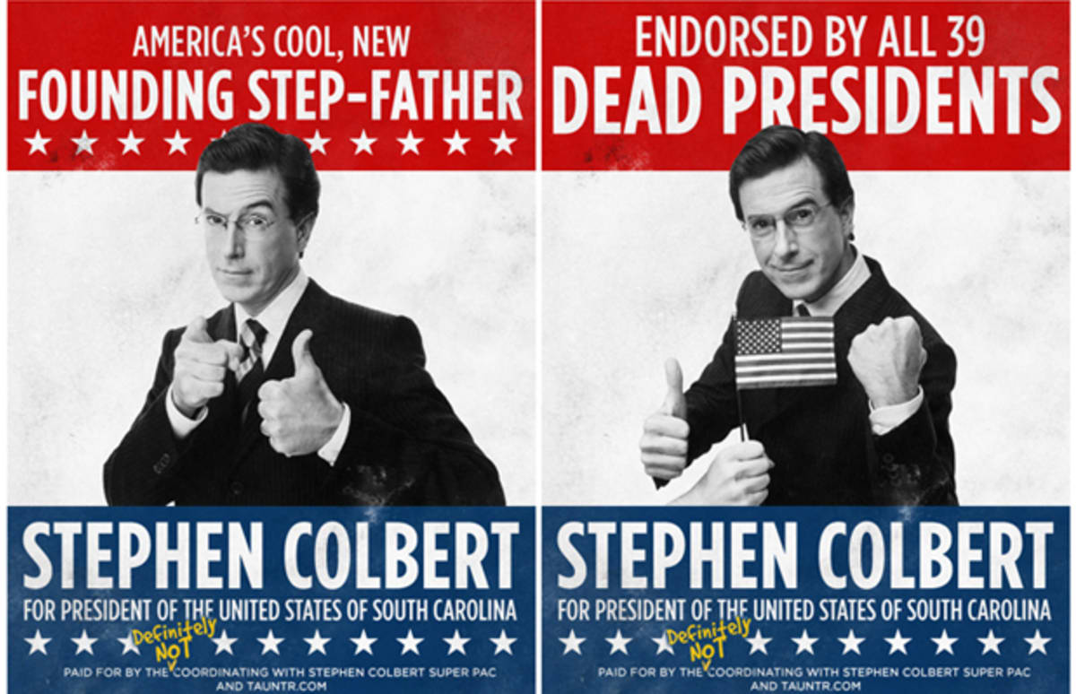 Stephen Colbert Presidential Campaign Posters Complex
