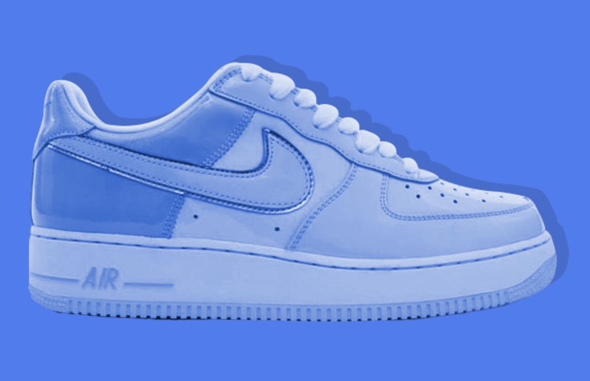 patent leather air forces