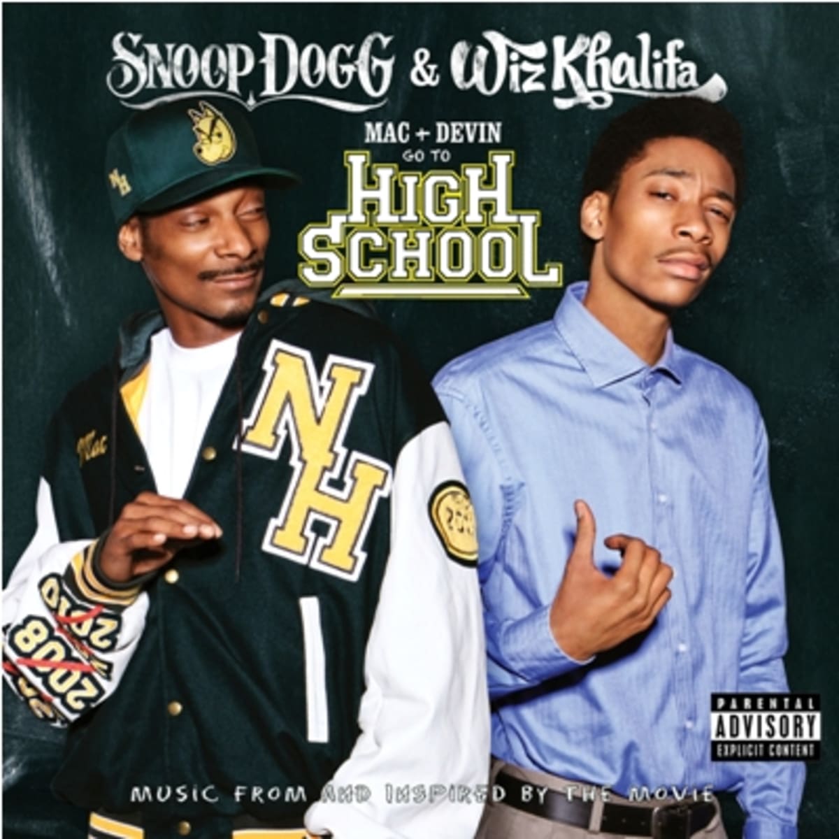 High School Snoop Dogg Album Cover: Snoop Dogg & Wiz Khalifa "Mac And Devin Go To High School