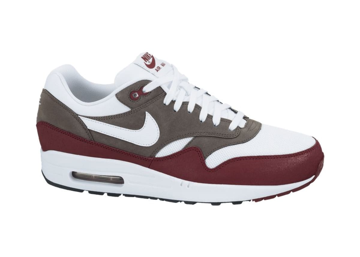 nike air max maroon and gray