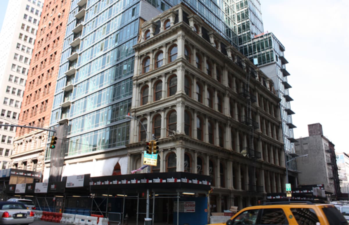 Lead Look Up New York's Leaning Building at 287 Broadway Complex