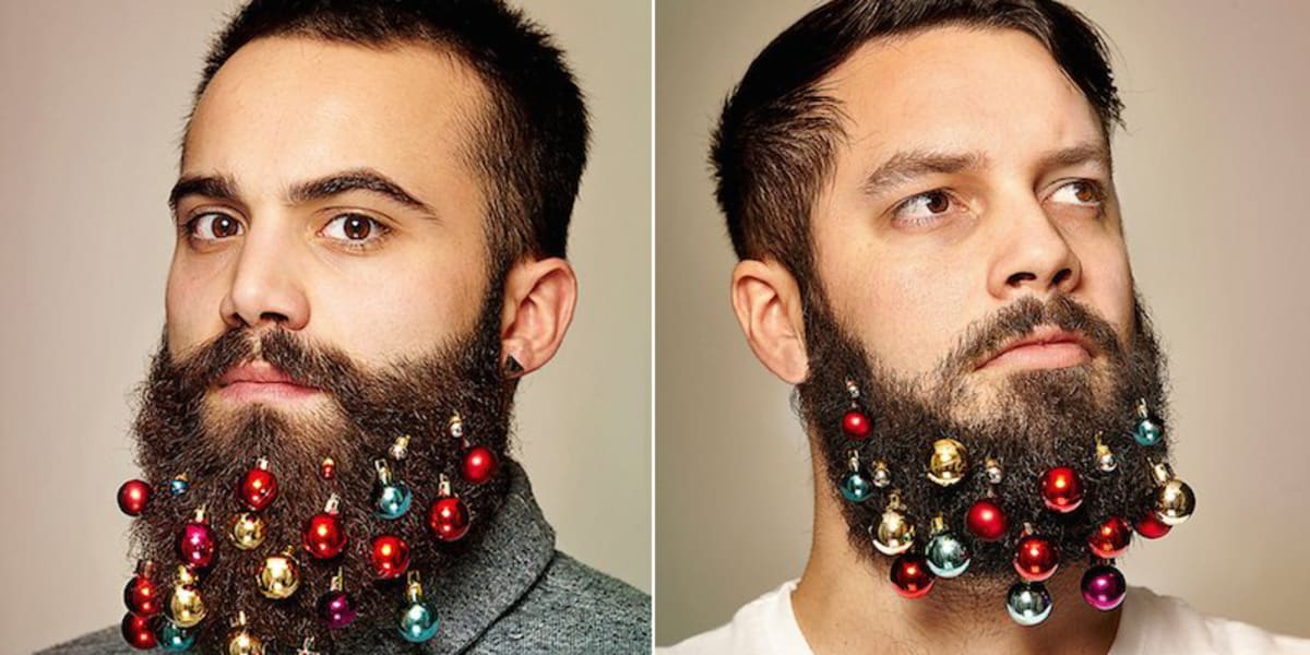 Hipsters Can Now Decorate Their Beards Like Christmas Trees Complex