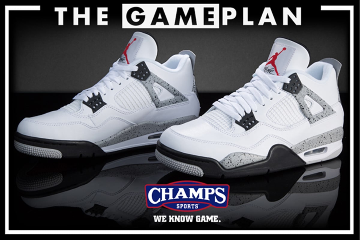 The Jordan OG Cement Pack From Champs Sports' the Game Plan Complex