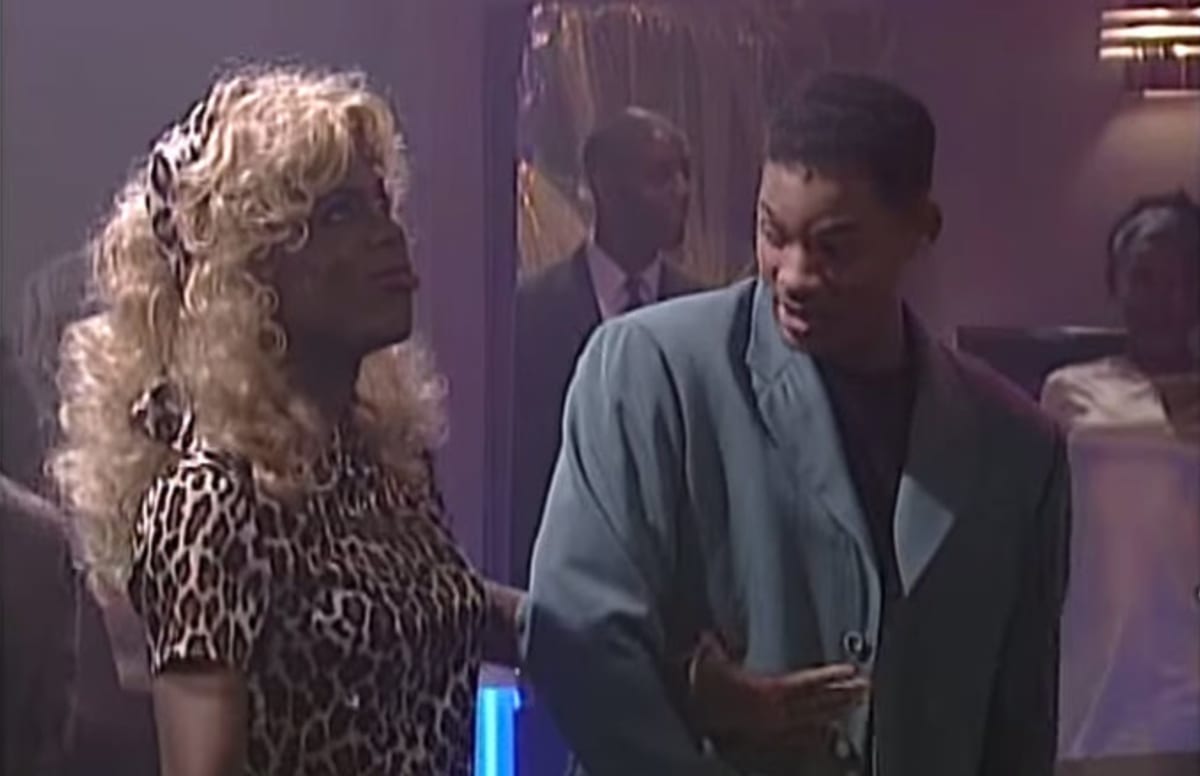 Remember That Time Chris Rock Dressed in Drag on 'The Fresh Prince of