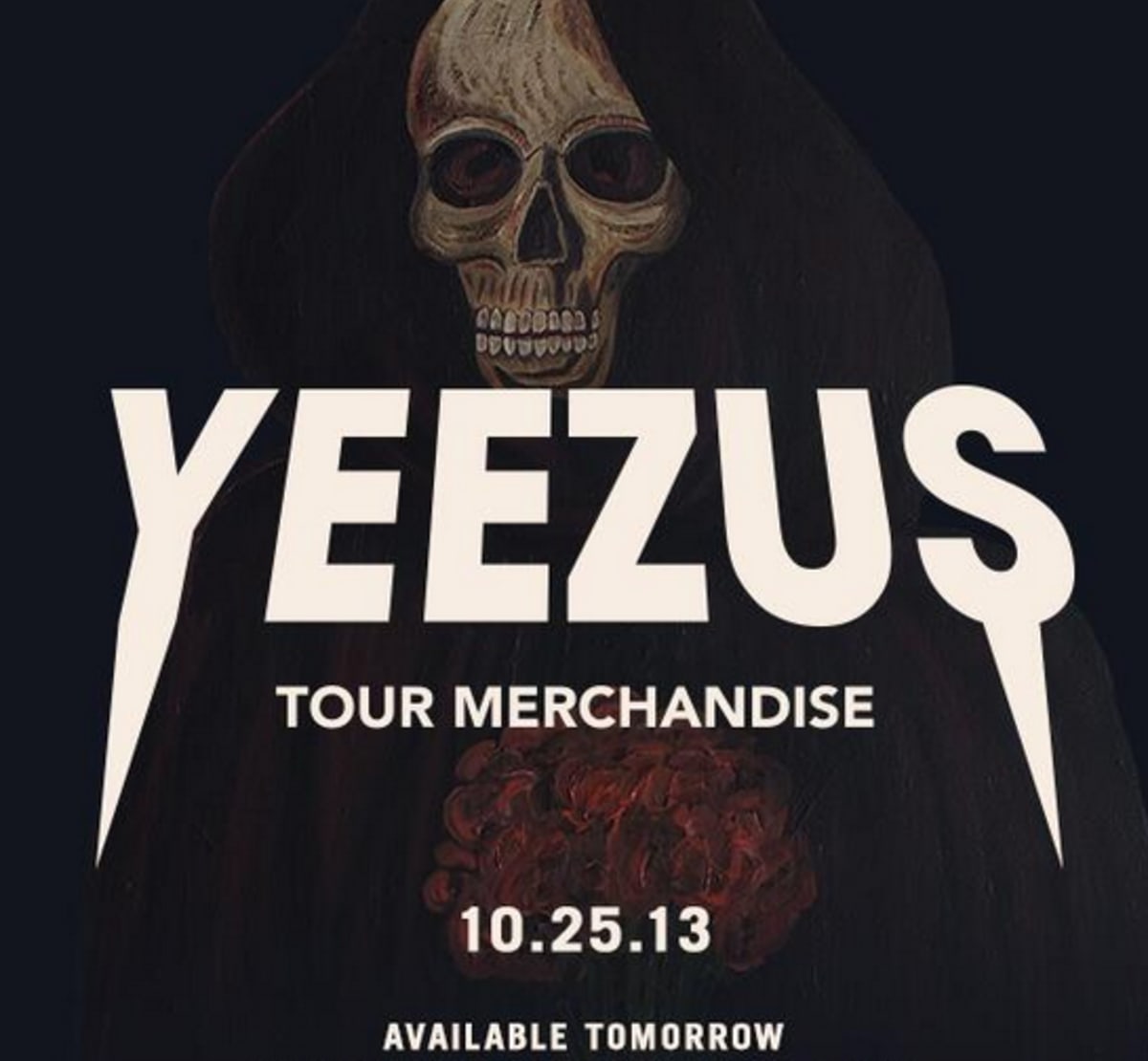 Kanye West's "Yeezus Tour" Merch Is Going to be Sold at Pacsun Complex