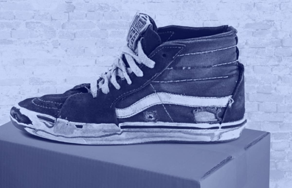 Vans Sk8Hi 25 Crazy Photos of Destroyed Sneakers Complex