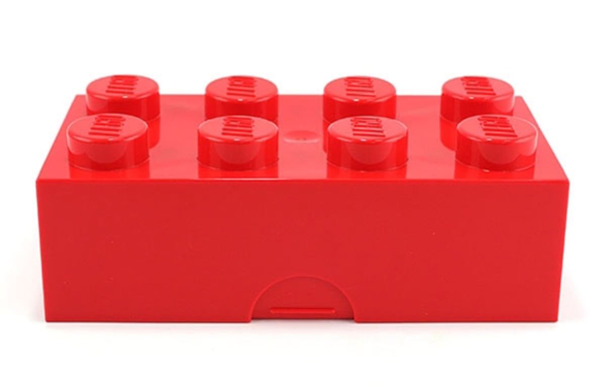 lego brick lunch box