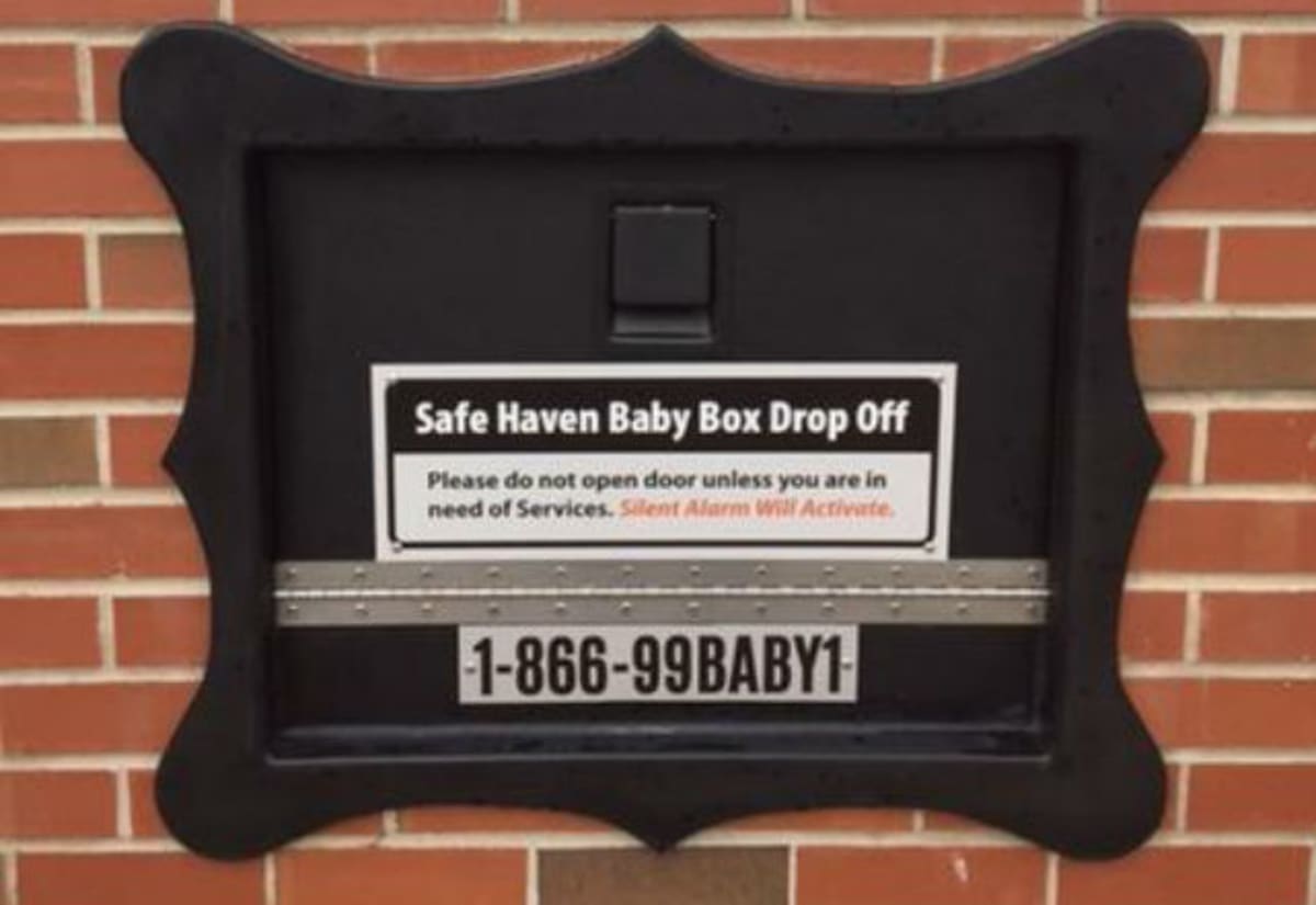 First U.S. Baby DropOff Box for Unwanted Babies Installed