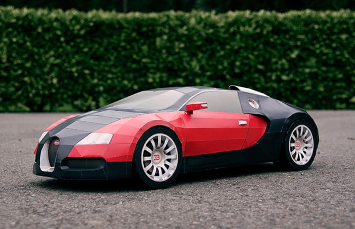 How To Build a Bugatti Veyron out of Paper Complex