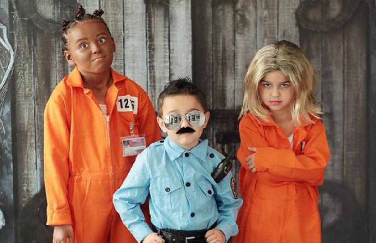 Kid's "Orange Is the New Black" Halloween Costume Includes ...