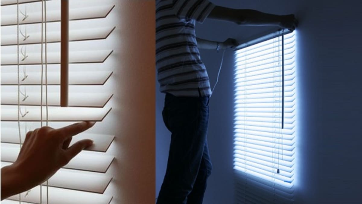 These Illuminated Blinds Are TailorMade For The Windowless Complex