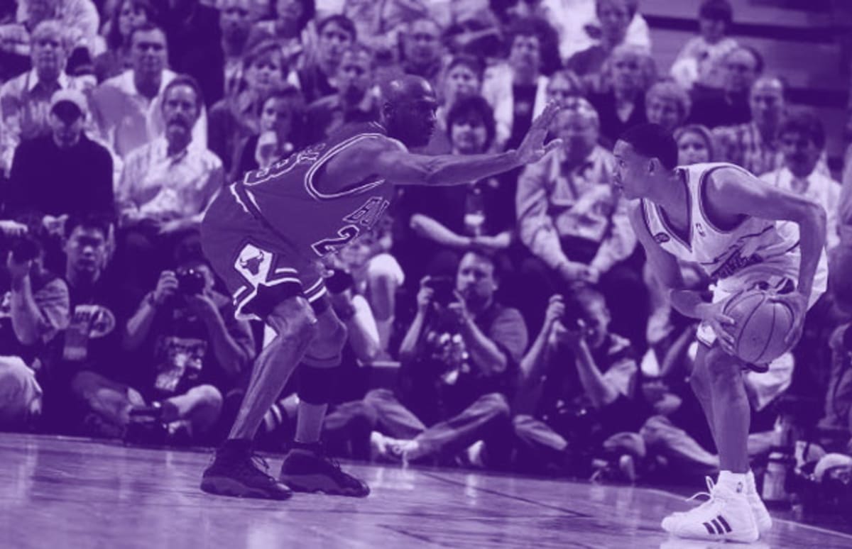 michael jordan black and red