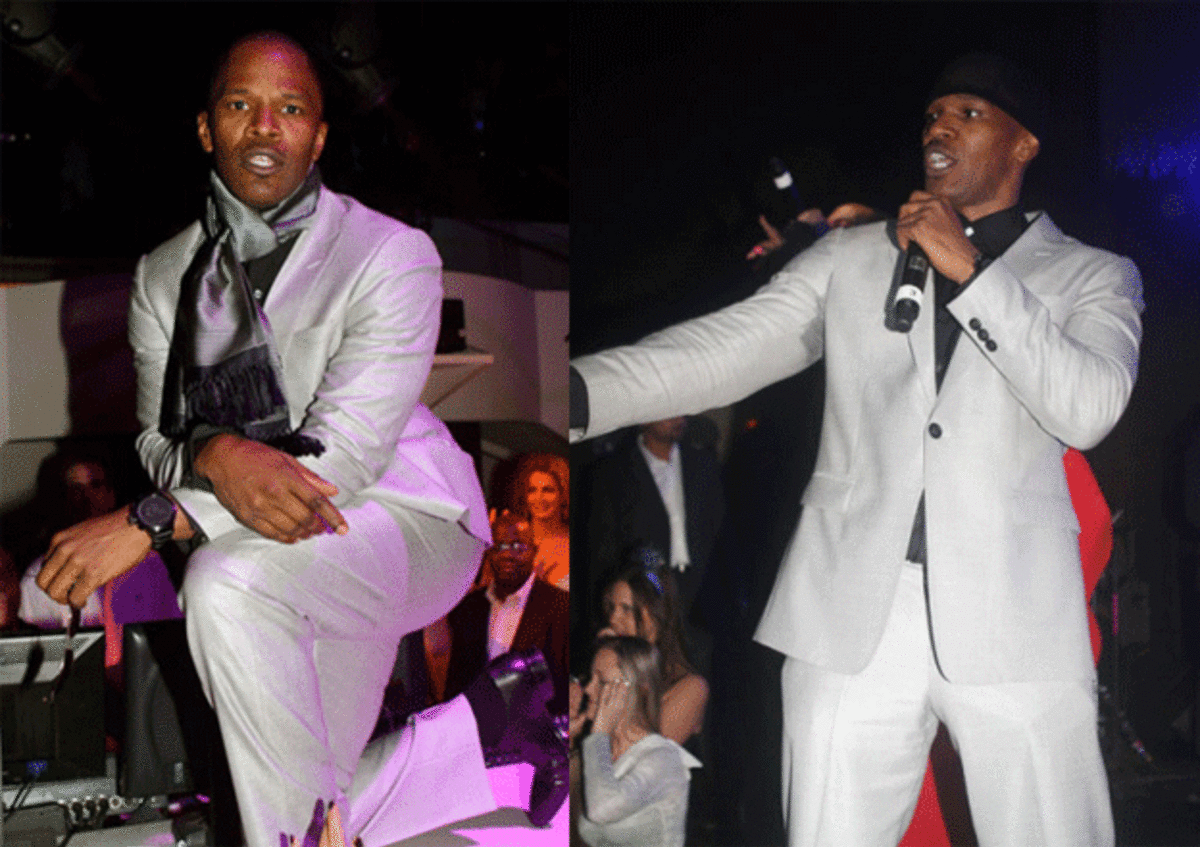 WTFYW? Jamie Foxx Stays Wearing Weird Suits Complex
