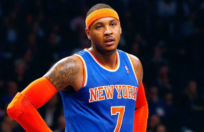 Carmelo Anthony Throws Shade at Entire New York Knicks Roster