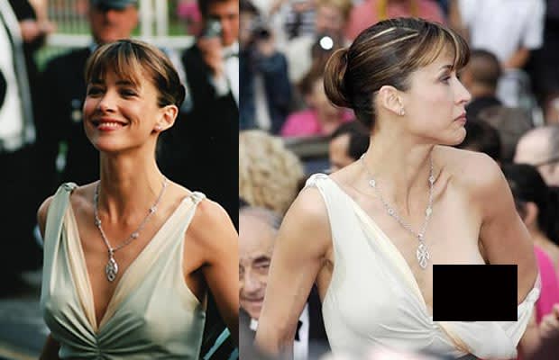 Sophie Marceau Makes A Full Frontal Premiere Accidental Exposure