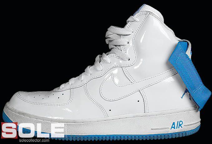 white patent leather air force ones