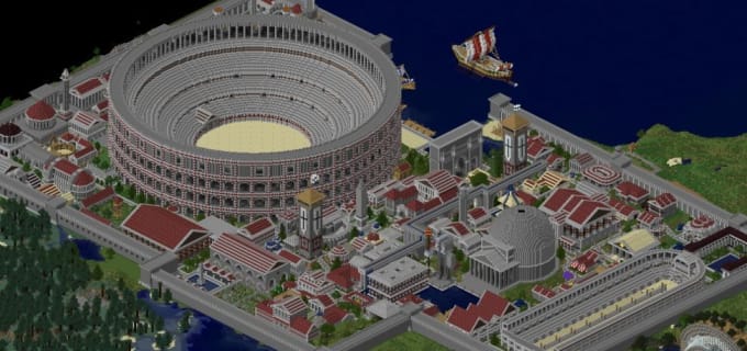 6 - This Insane "Minecraft" Recreation of Ancient Rome Was Not Built in a Day  Complex