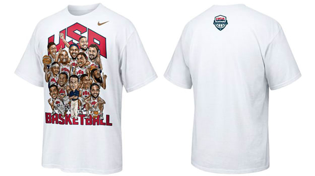 usa olympic basketball shirt