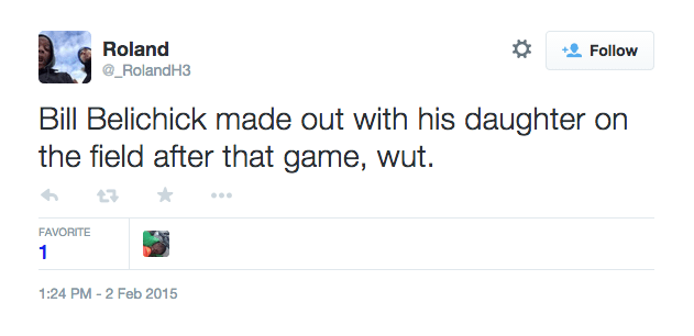 @_RolandH3 - Bill Belichick (Patriots Coach) Kissed ...