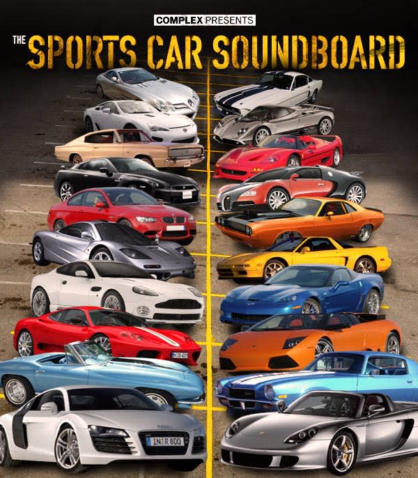 Complex Presents The Sports Car Soundboard! Complex