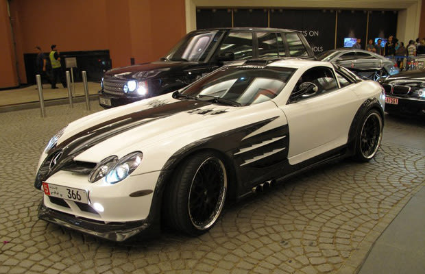 HAMANN MercedesBenz SLR McLaren  The 50 Most Amazing Cars Spotted Outside the Mall of the 