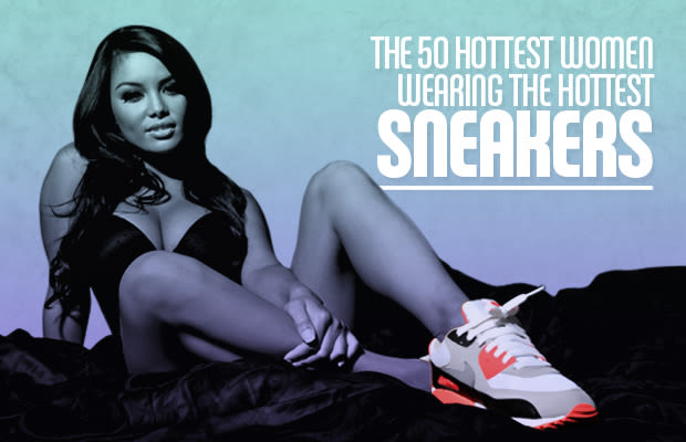 Sexy Women In Sneakers 90