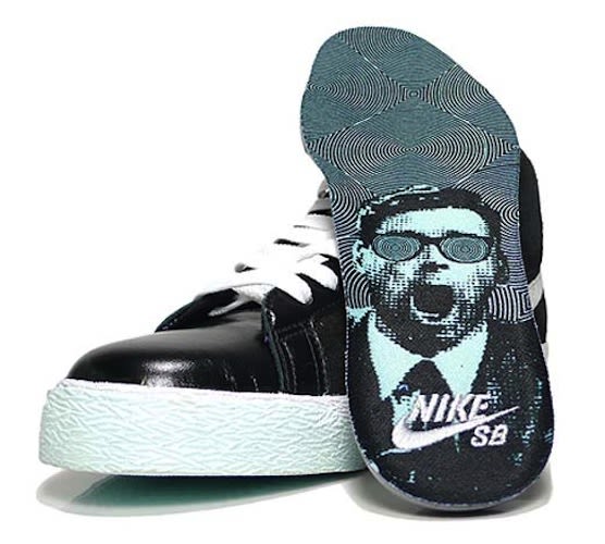 nike sb blazer optical illusion
