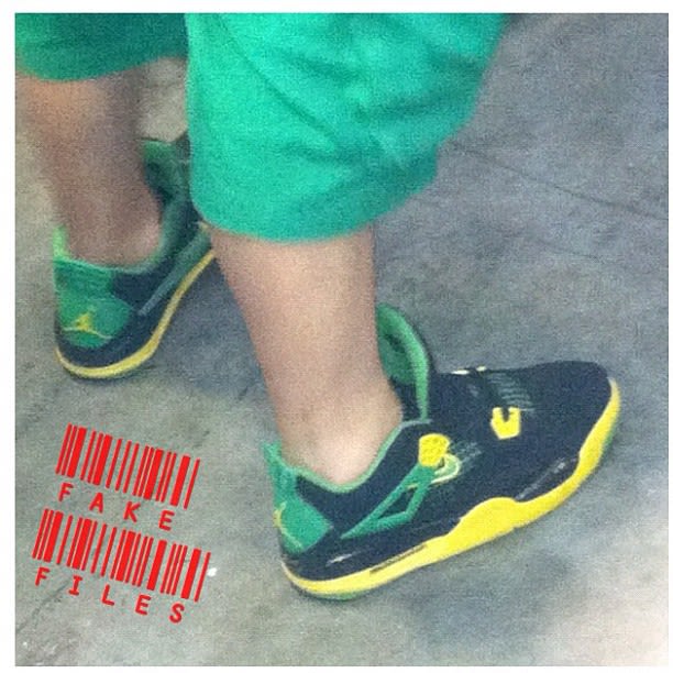 jordan 4 oregon ducks