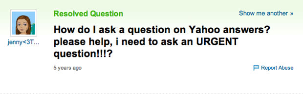 50 Stupid Questions Asked on Yahoo! Answers | Complex